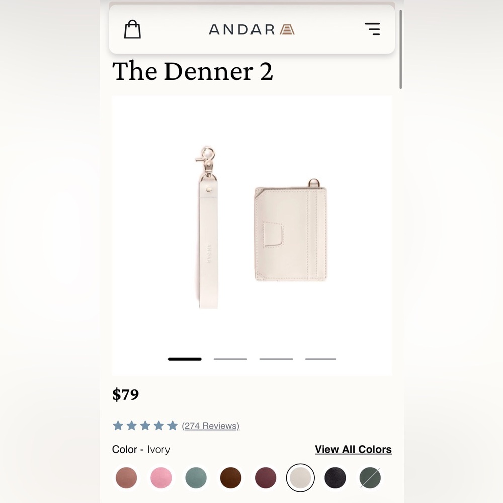 Andar DENNER 2 NWT Ivory
